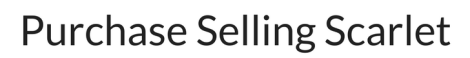 99 CENT SALE - Ella James - purchase Selling Scarlett